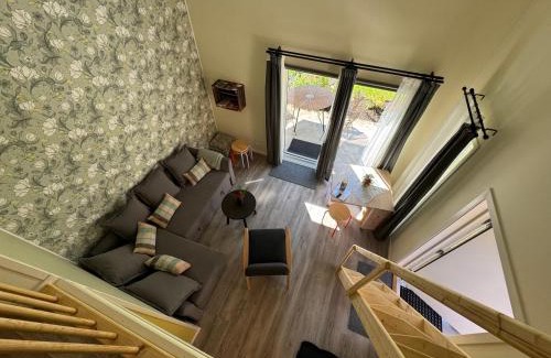 Flam Ski Chalet | Flåm Tinyhouse with a Waterfall View