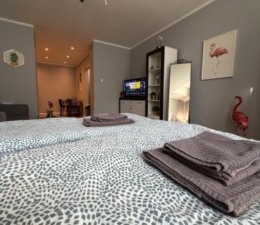 Opole Apartment | FLAMING z balkonem w centrum, parking, wymeldowanie do 12, FV