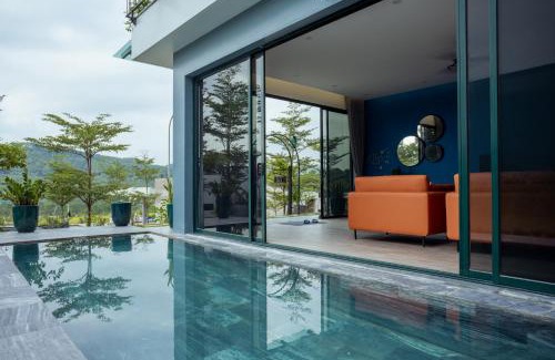 Phuc Yen Villa | FLAMINGOS VENUS REORT -Xanh Villa - 4 phòng ngủ- Bể bơi riêng-Free vé cổng
