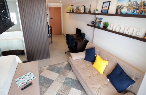 Guarulhos Apartment | Flat 2211 - Downtown Guarulhos Apartment Bosque Maia - Wifi - Home Office - Vacancy