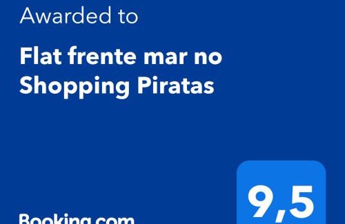 Parque das Palmeiras Apartment | Flat frente mar no Shopping Piratas , com estacionamento gratuito