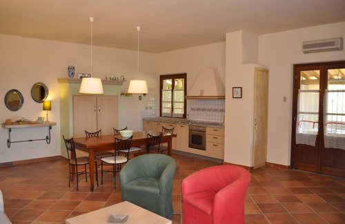 Iano Apartment | Flat in Iano,covered terrace, A/C, village walking distance,Wi-Fi,pool, sleeps 8