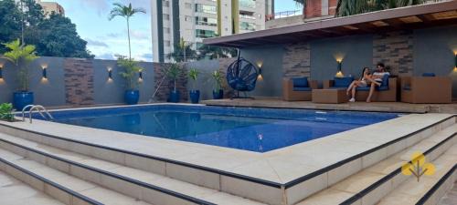 Setor Pedro Ludovico Apartment | Flat no Crystal Place, a 6 min do Flamboyant