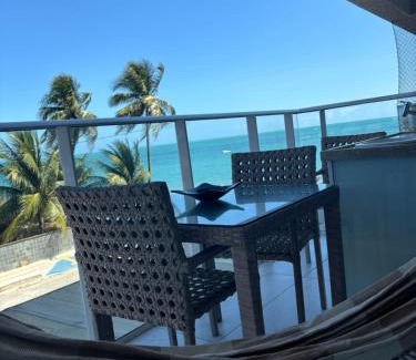 Jardim Oceania Apartment | Flat pé na areia do Caribessa