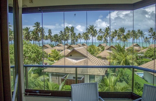 Praia dos Carneiros Apartment | FLAT SEASIDE. 1 BEDROOM - Full = Best RESORT Location