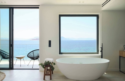 Aegina Villa | Floating Cubes Villa Piscina with private Pool