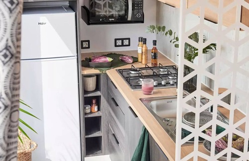 Saint-Trojan-les-Bains House | Flower Camping Monplaisir * - Mobil-Home Premium 34 m2 - 3 bedrooms - semi covered terrace - TV + CLIM + sheets + towels 6 people