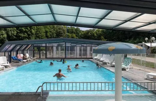 Yport House | Flower Camping La Chênaie * - Mobile home Comfort 27m2 2 bedrooms including semi-covered terrace 18m2 + TV 5 persons