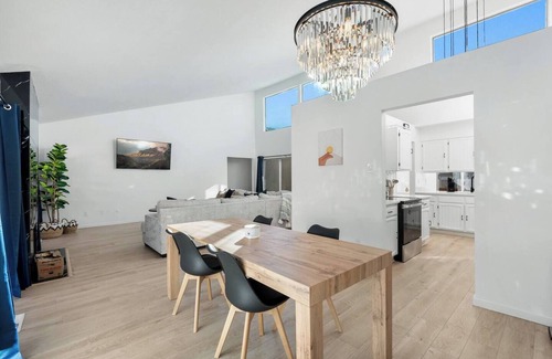 Northeast Heights House | Foothills Retreat with Hot Tub and Courtyard!