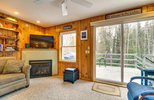 Carrabassett Valley House | Forest-View Hideaway 3 Mi to Sugarloaf Mountain!