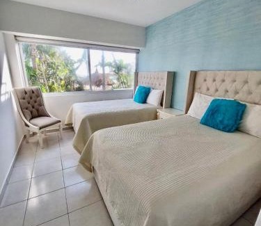 Quintas del Mar Apartment | FRENTE AL MAR A PIE DE PLAYA ALBERCA y JACUZZI