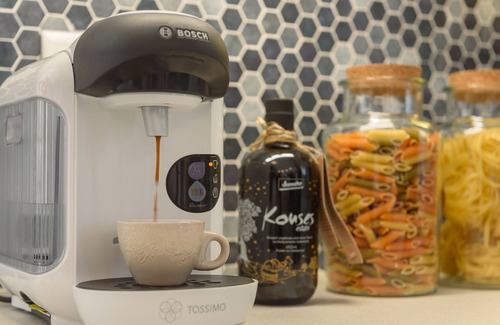 Neo Kalamaki Villa | Full view in a luxury house beside the beach-Crete