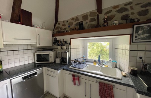 Lacroix-Barrez House | Fully restored stone and slate barn in a typical village