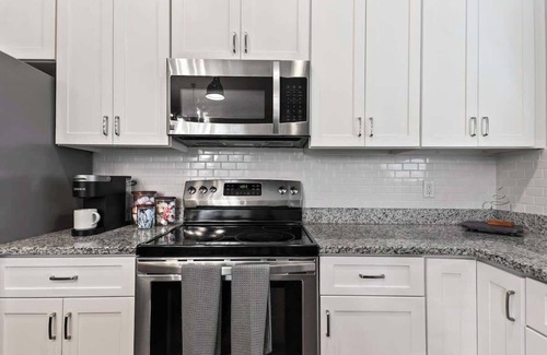 Eastside Apartment | Fun & Renovated Artsy Downtown Apt Dog Friendly with Fully Fenced Backyard and P