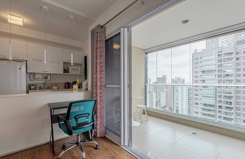 Vila Mariana Apartment | Furnished 45m studio, 300m from the subway and easy access to Paulista Av.