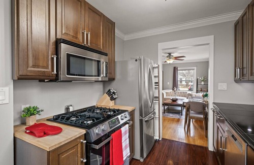 St. Louis Park Apartment | Furnished Oasis in Sought-After Browndale: Walk to Lakes & More!