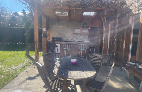 Villeneuve-Lecussan House | Gîte au bon coin Sauna, spa, swimming pool, garden, massage, bicycle