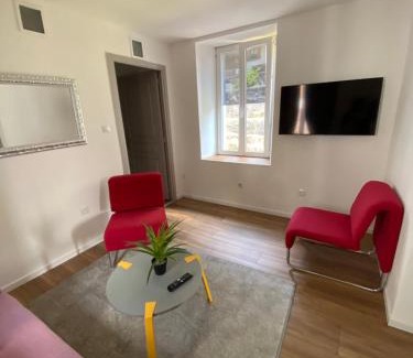 Soultzeren Apartment | Gîte au bord d’une rivière !