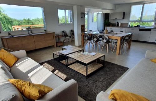 La Fleche House | Gîte familial avec piscine privative chauffée, terrasse sur le Loir et proche du Zoo de La Flèche - FR-1-410-329