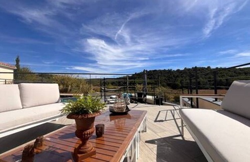 Vendemian Apartment | Gîte with private jacuzzi between sea, nature and vineyards - Hérault 34 (Vendémian)