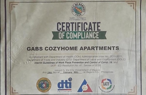 Baguio Apartment | Gab's CozyHome at Bonbel Condo, Botanical Gardens Baguio