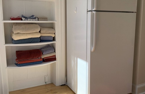 Powelton Village Apartment | Garden Oasis: 1BR Apartment with Patio in Historic Home, Near Universities