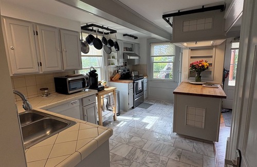 Hudson House | Garden setting within walking distance of River, Local Shops, and Restaurants!