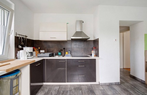 Laupheim Apartment | Garden view - apartment for up to 6 people.