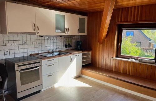 Groß Vollstedt Apartment | Gemütliches Zweibett-Zimmer in Schleswig-Holstein - ideal für Monteure und Geschäftsreisende, Gemeinschaftsbad Zimmer Nr 5