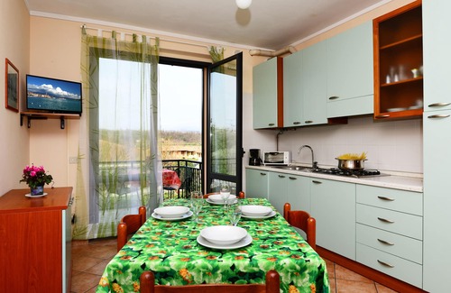 Manerba del Garda Apartment | GIADA 4 lake view apartments with pool, enclosed parking and garden