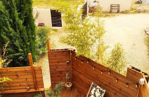Pont-Saint-Esprit House | Gite "La Câlebelle" with Jacuzzi, wooden terrace near the Ardèche.