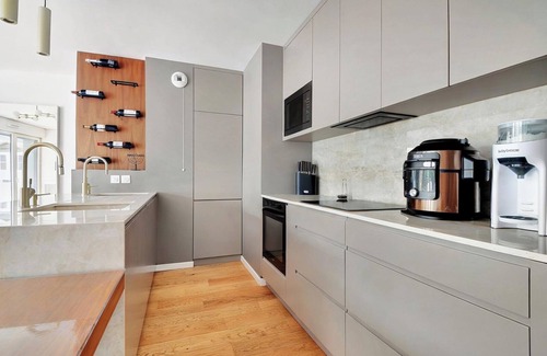 Clichy Apartment | Giulia Prestige, apartment with Terrace Luxury & Comfort at the gates of Paris