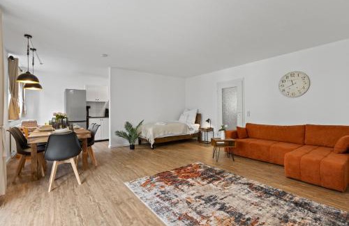 Kempten Apartment | Glücksfewo71, Zentrum, Garage, 2Terrassen, 3DScan