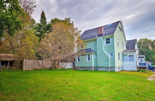 Gloversville Apartment | Gloversville Apartment with Fireplace and Essentials!