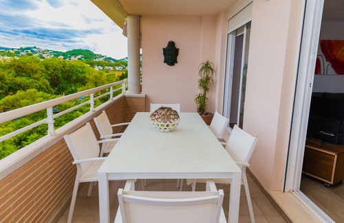 Platja de l'Arenal Apartment | Golden Gardens Duplex Apartment Javea Arenal s, 3 Terraces, AACC, Wifi and only 600m from the Beach