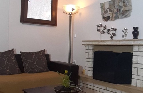 Anilio Villa | Golden Mountain in Pelion has an outdoor swimming pool, garden and mountain view