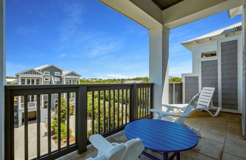 Inlet Beach House | Good Day Getaway— gulf-views w/private pool, minutes walk to beach, Bikes