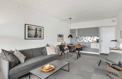 Rindby Strand Apartment | Gorgeous apartment in Fanø with sauna