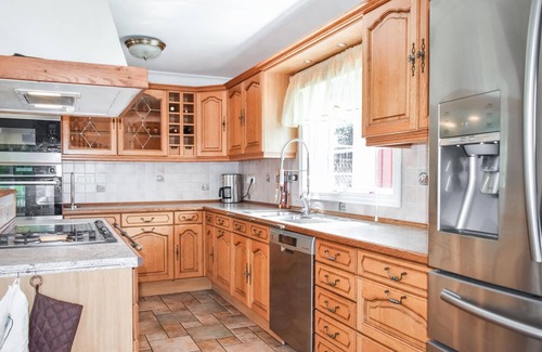 Rodeby House | Gorgeous home in Holmsjö with lake view