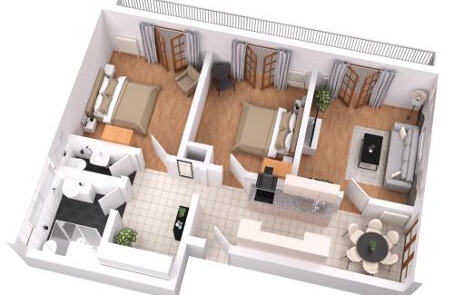 Barental Apartment | Grand Apartment mit Titisee-Blick - Villa Hubertus