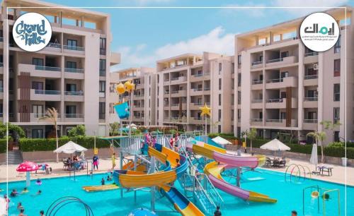 Borg el Arab Apartment | Grand Hills Resort شاليه بحري في الساحل الشمالى