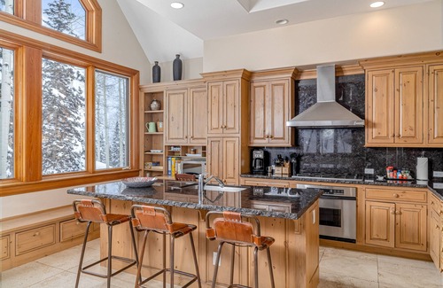 Mountain Village House | Grand mountain chateau with hot tub, sauna, fireplace & ski-in/out access