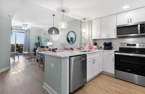 Panama City Beach Condo | Grand Panama 106. Direct Walkout to pool, Never a need to deal with elevators!