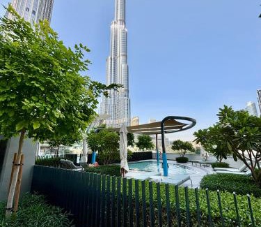 Downtown Dubai Apartment | Grande Signature Suite - 2BR Panoramic Burj Khalifa and Fountain View