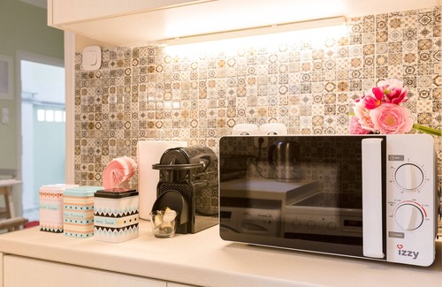 Petralona Apartment | Grandma's Chic & Bright Athenian home with a Patio