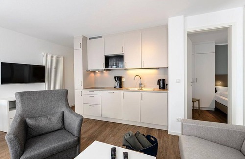 Bensersiel Apartment | Great vacation apartment with large balcony incl. free use of swimming pool & sauna