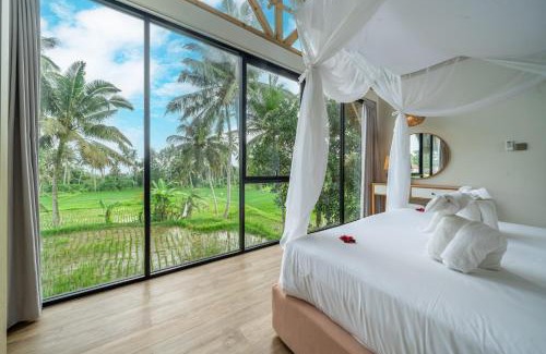Pejeng Kawan Villa | Green Harmony 4 Dive In - 1BR Pool Villa in Tranquil Ricefield Setting