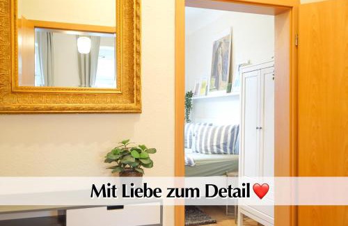 Ilversgehofen Apartment | Großraum-Apartments mit 2SZ, WZ, Küche, Smart-TV, Parken, etc