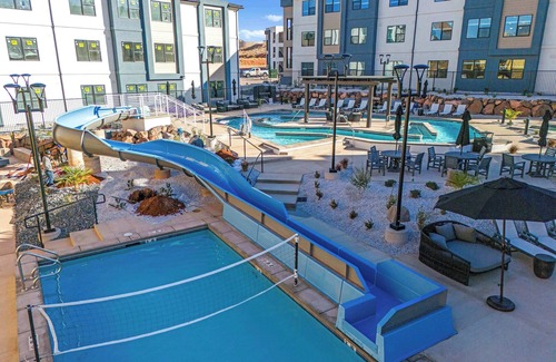 St. George House | Ground Floor Kestrel Suite | 3-Bed, Large Patio, Pool Access"