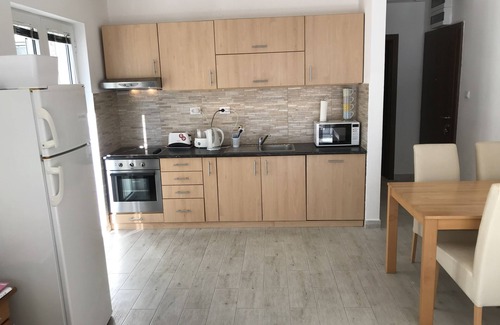 Kotor Apartment | Ground Floor. Private Terrace, Shared Pool, Views across Fjord to Kotor Old Town